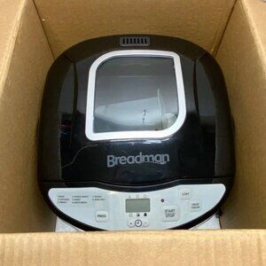 Bread Maker Breadman TR520B Programmable Horizontal 2lb Bread Loaf Machine NOS